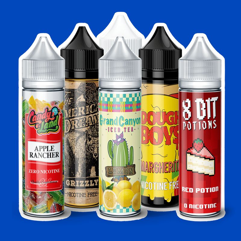 E-Liquids Shortfills 0mg