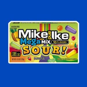 mike and lke mega mix sour! theatre box