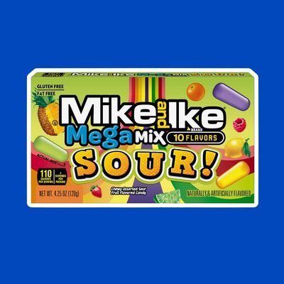 mike and lke mega mix sour! theatre box